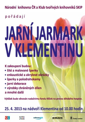 Jarní jarmark v Klementinu_plakát