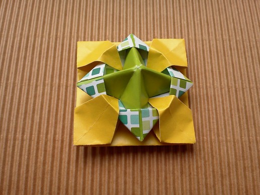 Ukázka velikonočního origami